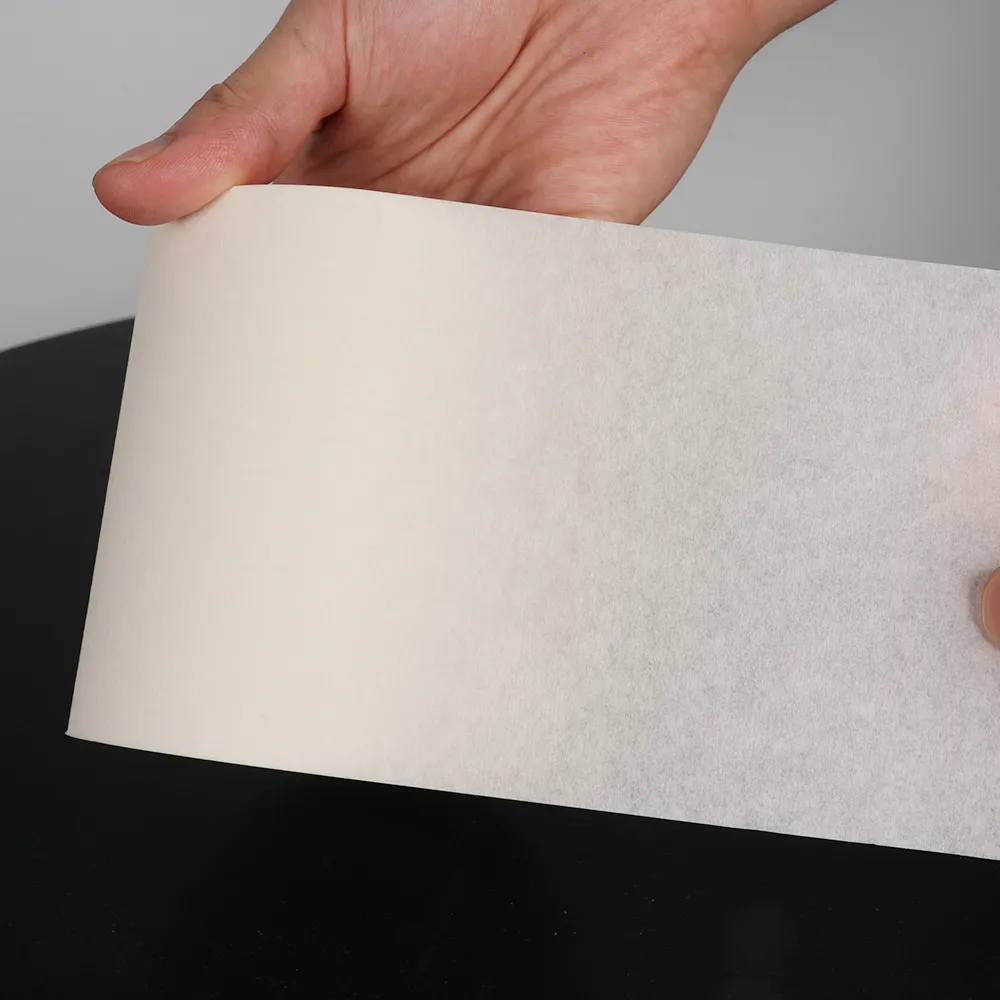 crepe paper transfer tape surface texture